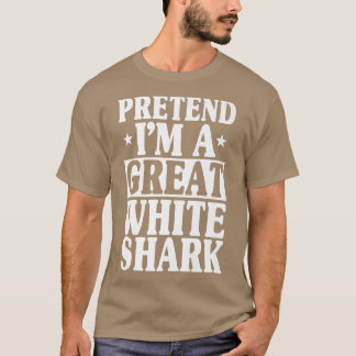 T-shirt Grand requin blanc Les plus grands prédateurs biol