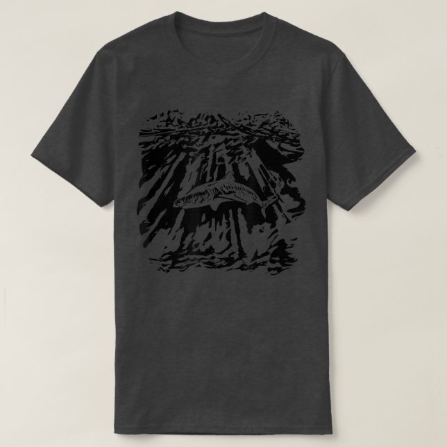 T-shirt Grand requin blanc Motif requins (Design devant)
