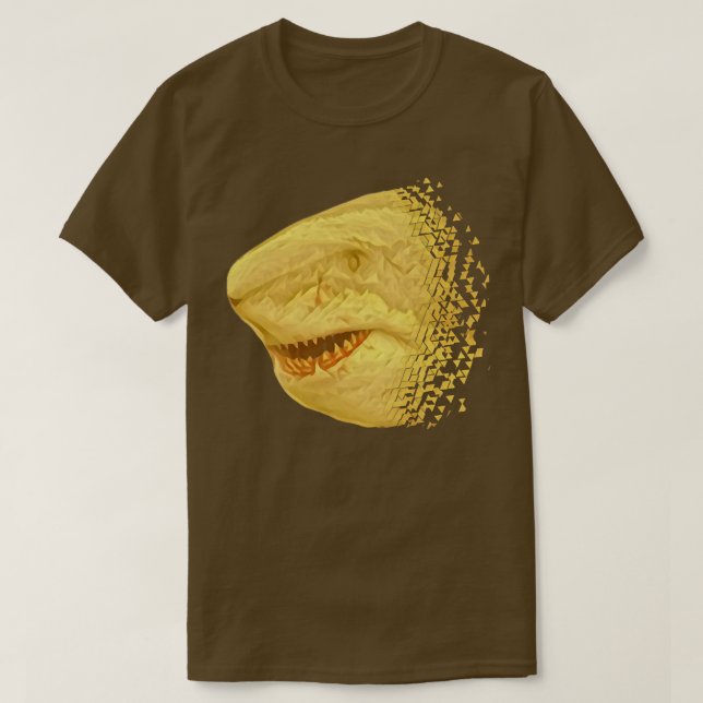 T-shirt Grand requin blanc Motif requins 304 (Design devant)