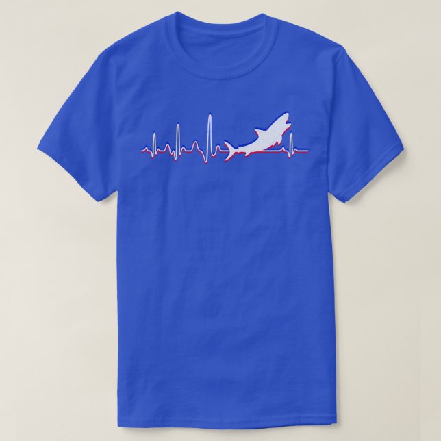 T-shirt Grand requin blanc Sauver requins Requin plongeur (Design devant)