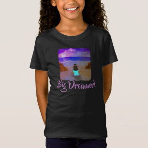 T-Shirt Grand Rêveur ! Girls Beach Tableau d'anniversaire