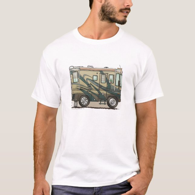 T-shirt Grand rv car Motorhome du profondément satisfait (Devant)