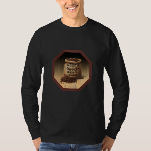 T-shirt Grand Sac en Toile de Jute Avec Étiquette Pour Hal