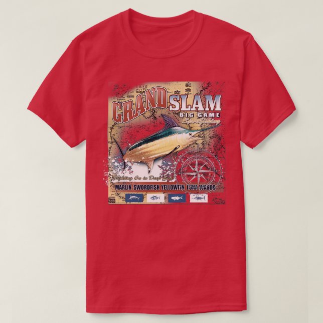 T-shirt grand slam (Design devant)