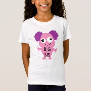 T-Shirt Grand Soeur Rose Monster