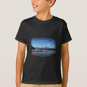 T-shirt Grand Teton, États-Unis, Wyoming National Park