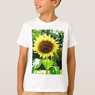 T-shirt Grand tournesol jaune