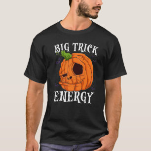 T-shirt Grand Trick Energy Halloween Costume Citrouille sc