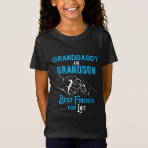 T-Shirt Granddaddy & Grandson Best Friends For Life