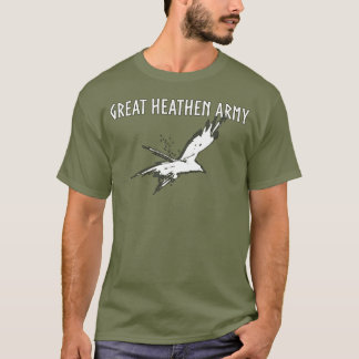 T-shirt Grande armée païenne | Raven volant