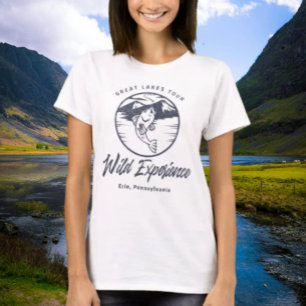 T-shirt Grande Aventure sur les Grands Lacs : Édition Érié
