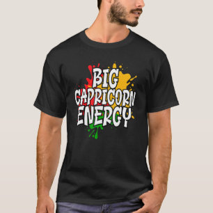 T-shirt Grande Capricorne Zodiac énergie