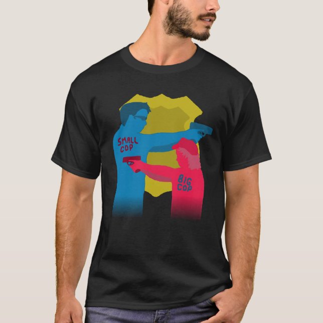 T-shirt Grande chemise de cannette de fil de petite (Devant)