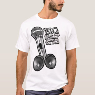 T-shirt Grande chemise de CRASSE de MC de HIP HOP de RAP