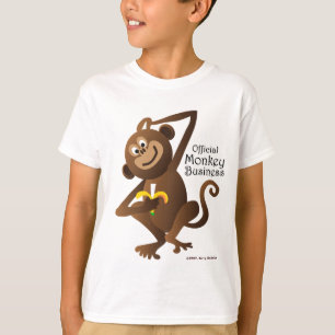 T-shirt Grande chemise de singe