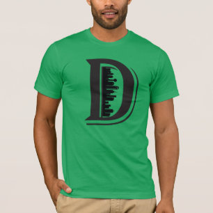 T-shirt grande chemise d'horizon de D Dallas