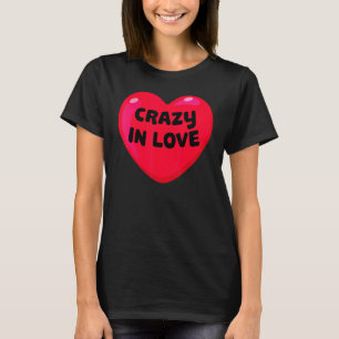 T-shirt Grande déclaration d'amour Saint-Valentin Cœur Rom