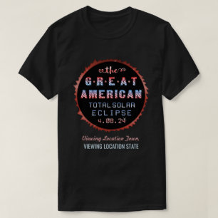 T-shirt Grande éclipse solaire totale américaine le 21