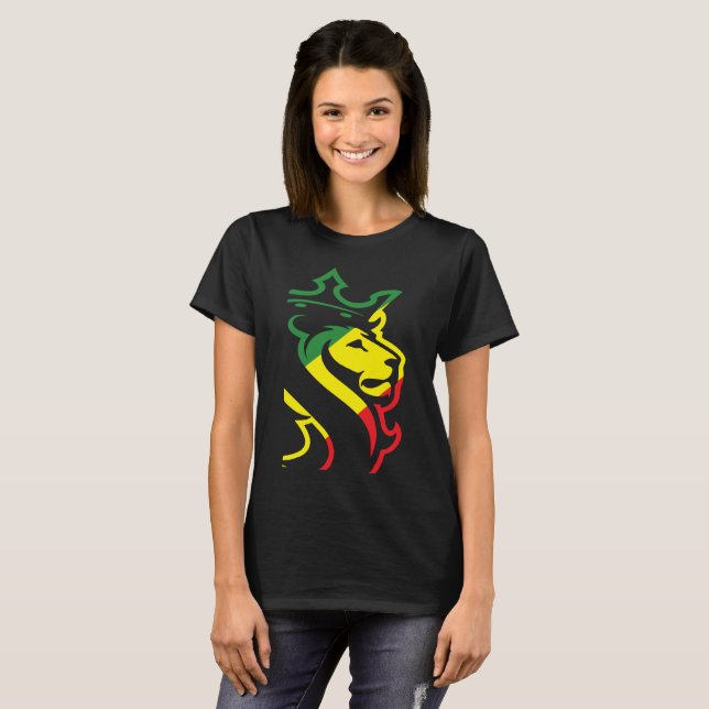 T-shirt GRANDE EXAGÉRATION JAMAÏCAINE D De MAUVAISE HERBE (Devant entier)