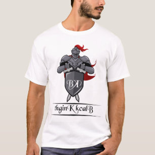 T-shirt Grande image faite sauter de mon logo de la Manche