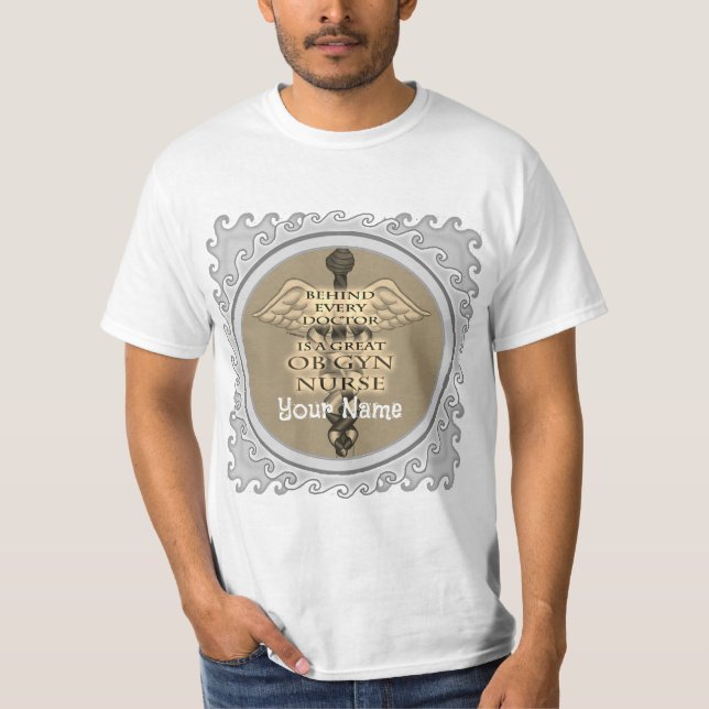 T-shirt Grande infirmière OBGyn (Devant)
