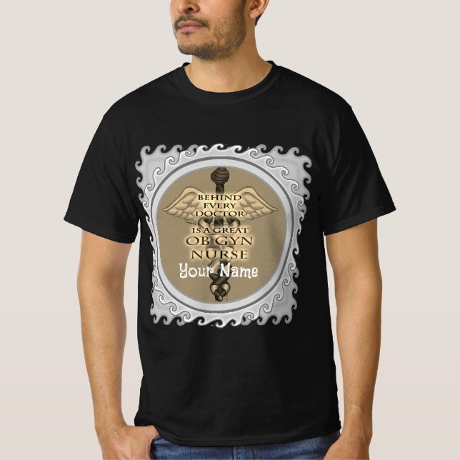 T-shirt Grande infirmière OBGyn (Devant)