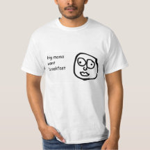 Grande maman Want Breakfast Tee