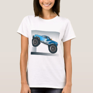 T-shirt Grande Monster Truck Speedway-amoureux de la conce