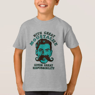 T-shirt Grande moustache