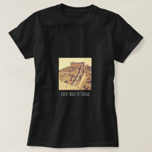 T-shirt Grande Muraille de Chine voyage