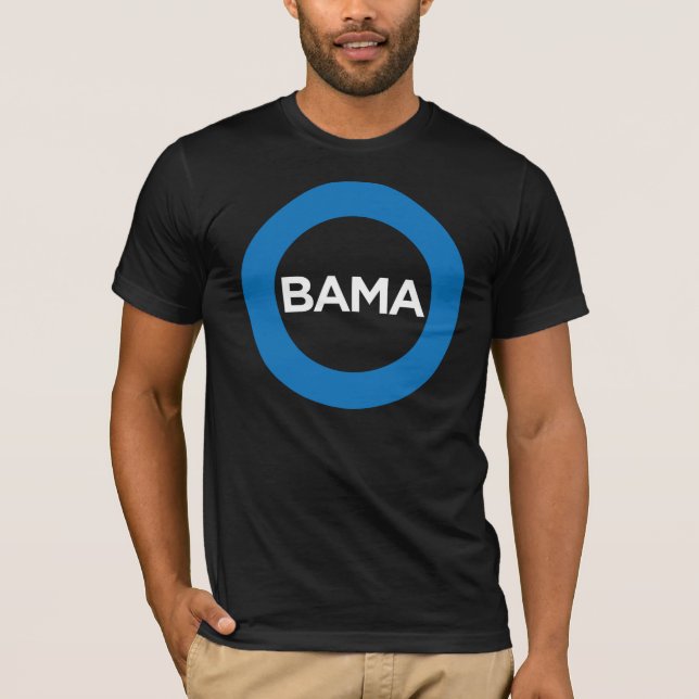 T-shirt Grande O pièce en t d'Obama (Devant)