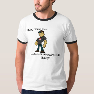 T-shirt Grande pièce en t de sonnerie d'Eazy