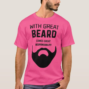 T-shirt GRANDE RESPONSABILITÉ DE LA BÊTE Drôle cadeau pour