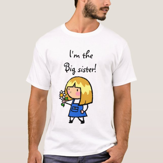 T-shirt Grande soeur (Devant)