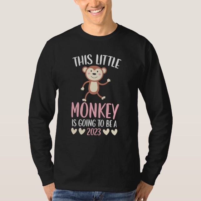 T-shirt Grande Soeur 23 Enceinte 2023 Bébé (Devant)