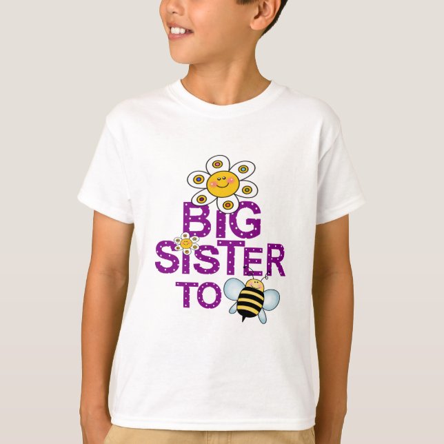 T-shirt Grande soeur à être ! (Devant)