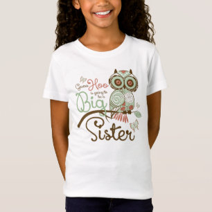 T-Shirt Grande soeur à être hibou