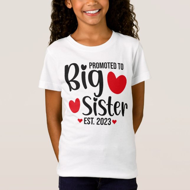 T-Shirt grande soeur est 2023 (Devant)