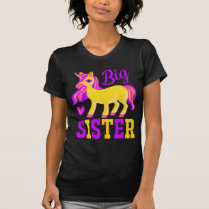 T-shirt Grande soeur licorne magique