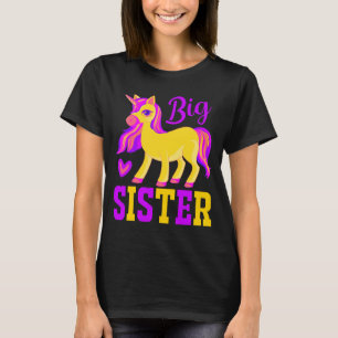 T-shirt Grande soeur licorne magique