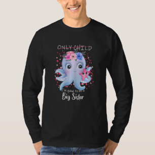 T-shirt Grande Soeur Pour Être Moi Va Être Une Grande Soeu