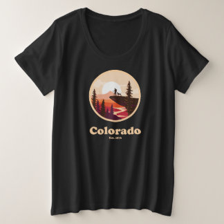 T-Shirt Grande Taille pour Femme Colorado Est 1876