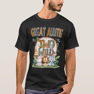 T-shirt Grande Tante Des Deux Animaux Sauvages Safari 2Ème