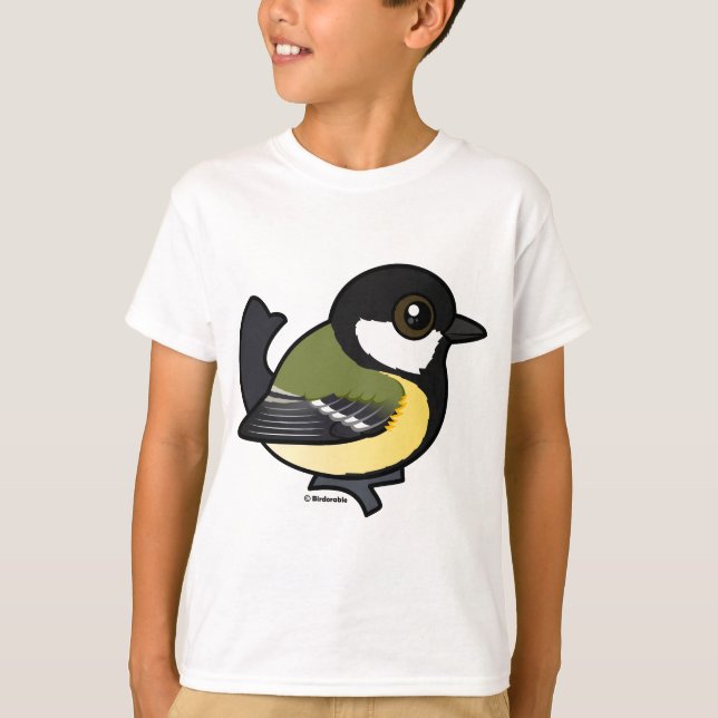 T-shirt Grande Tit Birdorable (Devant)