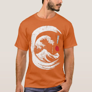 T-shirt Grande vague au large de Kanagawa esthétique japon