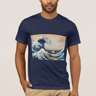 T-shirt Grande vague, Hokusai, Ukiyo-e