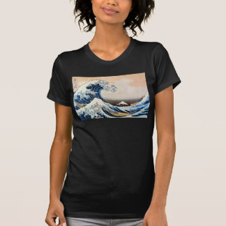 T-shirt Grande vague, Hokusai, Ukiyo-e