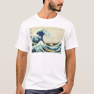 T-shirt Grande vague outre de Kanagawa