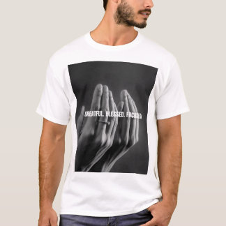 T-shirt Grandement. Bénie.focsued 
