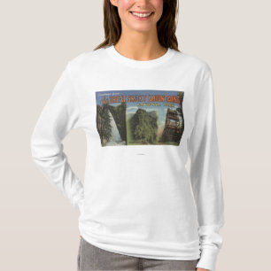T-shirt Grandes scènes de lettre - Mts fumeux. Parc